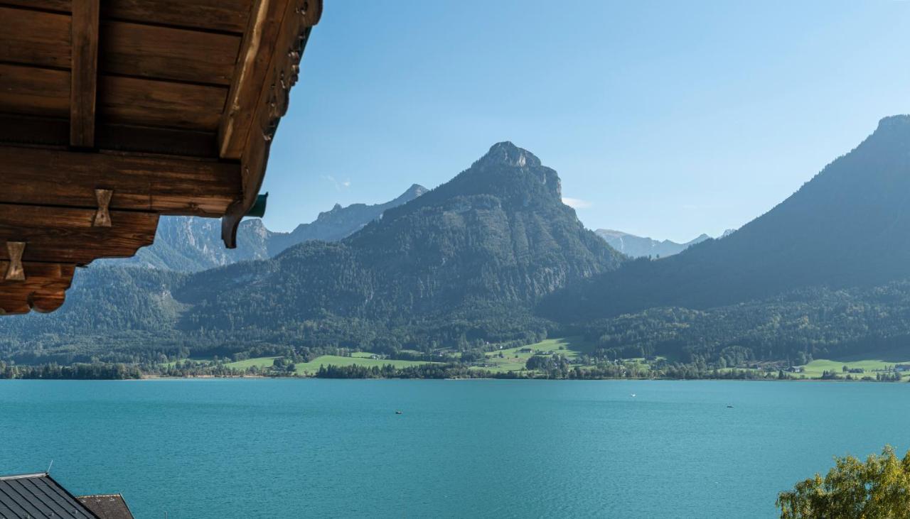 Aberseeblick Pension Ellmauer Sankt Wolfgang im Salzkammergut Exterior foto