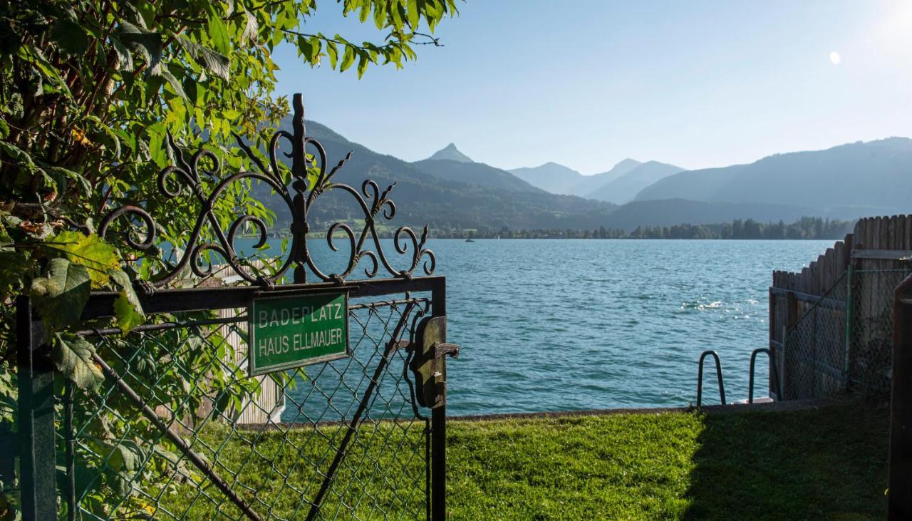 Aberseeblick Pension Ellmauer Sankt Wolfgang im Salzkammergut Exterior foto