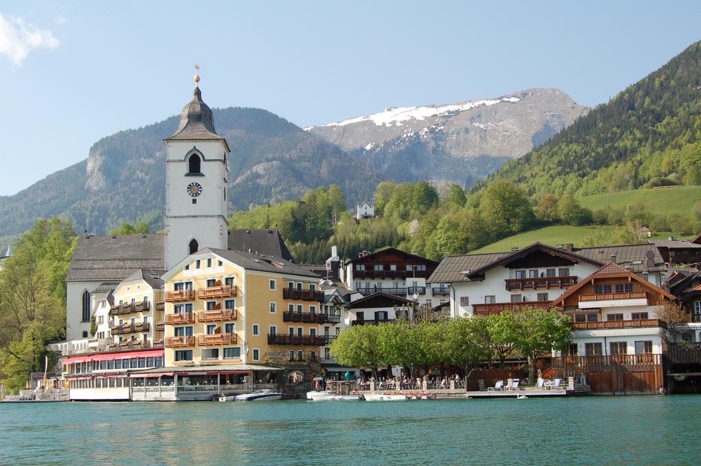 Aberseeblick Pension Ellmauer Sankt Wolfgang im Salzkammergut Exterior foto