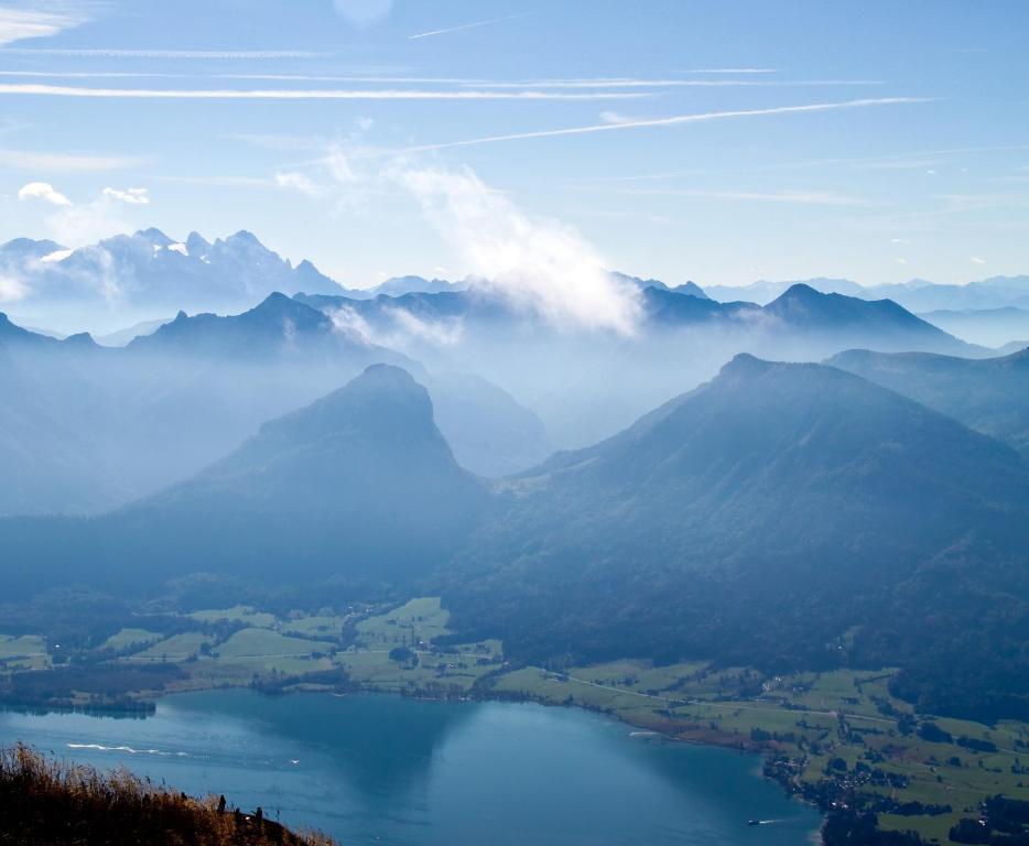 Aberseeblick Pension Ellmauer Sankt Wolfgang im Salzkammergut Exterior foto