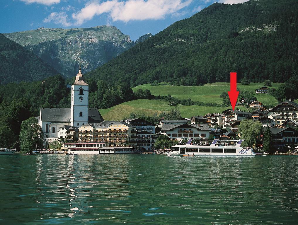 Aberseeblick Pension Ellmauer Sankt Wolfgang im Salzkammergut Exterior foto