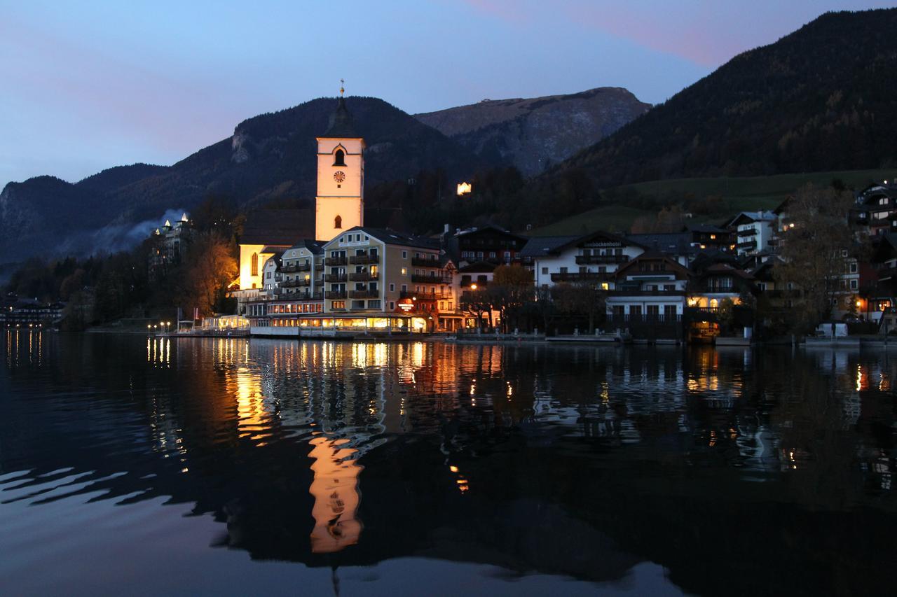 Aberseeblick Pension Ellmauer Sankt Wolfgang im Salzkammergut Exterior foto